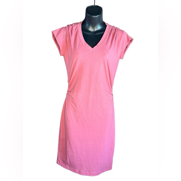 Athleta womens Effortless Tee Dress Sheath Berry Rose Size Extra Small
XS - Picture 4 of 8